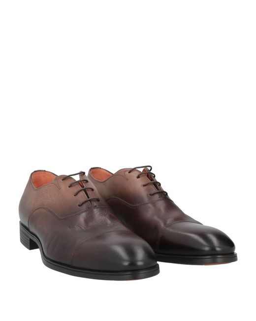 Santoni Brown Lace-up Shoes for men
