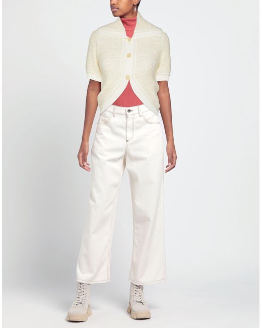 Jacquemus White Cardigan