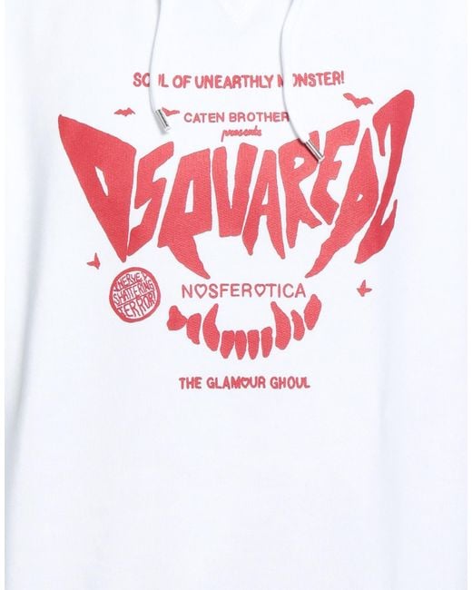 DSquared² White Sweatshirt for men