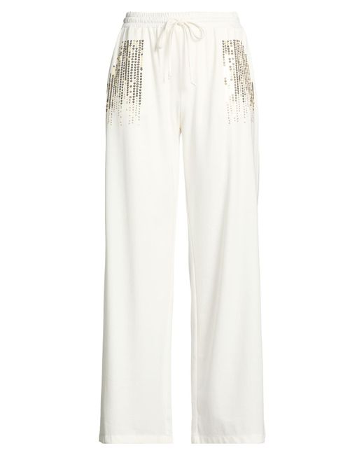 Please White Pants Lyocell, Polyamide, Elastane