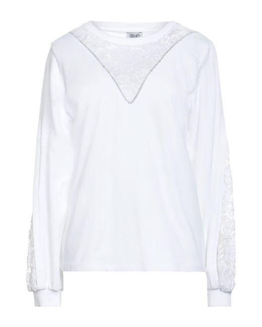 Liu Jo White Sweatshirt