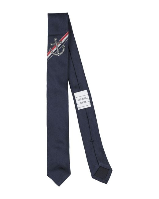 Cravatta E Papillon di Thom Browne in Blue da Uomo