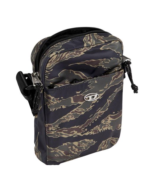 DIESEL Black Cross-Body Bags for men