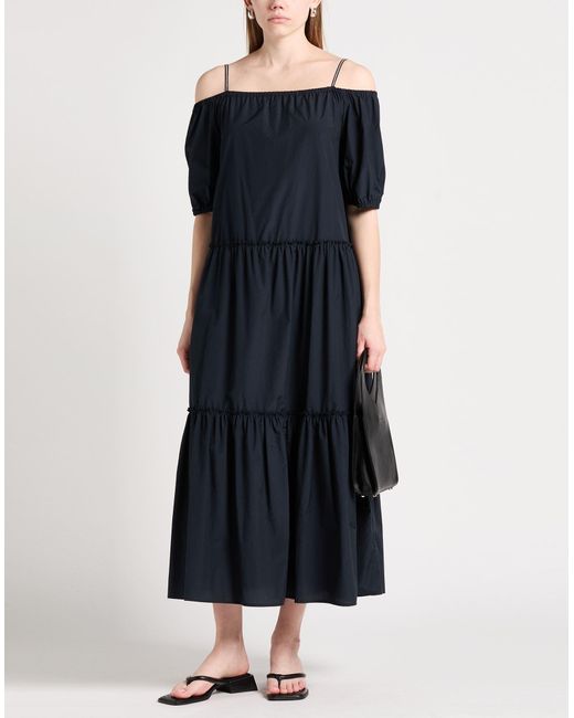 Peserico Black Maxi-Kleid