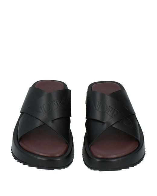 J.W. Anderson Black Sandals