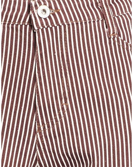Please Brown Pants Cotton, Elastane