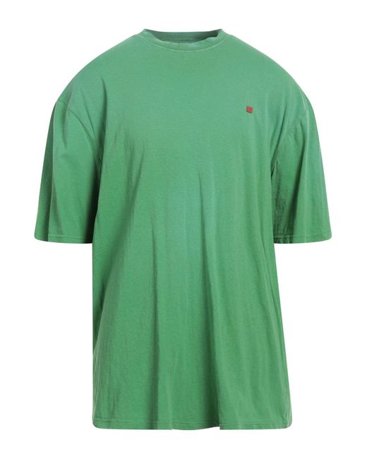 Camiseta Acne de hombre de color Green