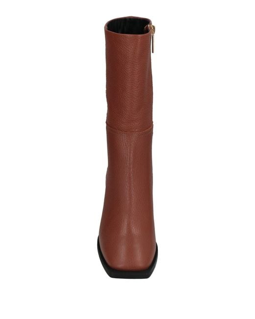 Pollini Brown Ankle Boots