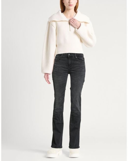 ARMANI EXCHANGE Gray Jeans Cotton, Elastane