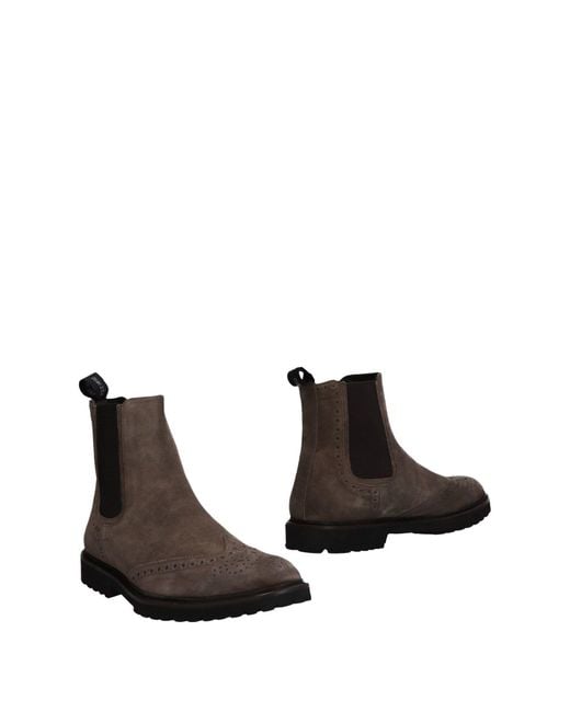 Florsheim Black Ankle Boots Soft Leather for men