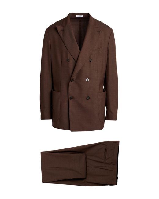 Traje Boglioli de hombre de color Brown