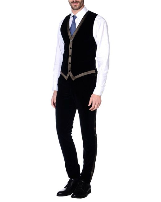 Dolce & Gabbana Anzug in Black für Herren