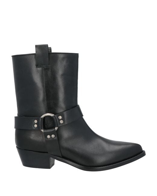 P.A.R.O.S.H. Black Ankle Boots