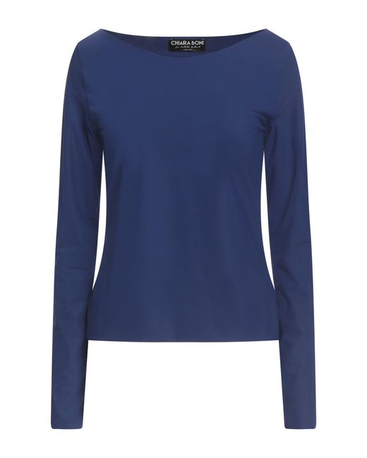 La Petite Robe Di Chiara Boni Blue T-shirt