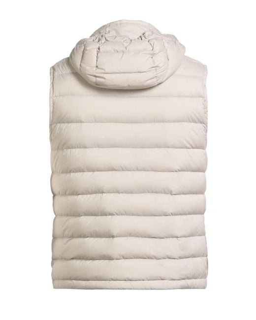 Moorer White Vest Polyamide, Polyurethane for men