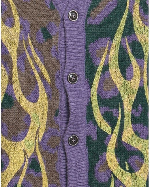 Vision Of Super Blue Cardigan Acrylic, Polyamide, Mohair Wool for men