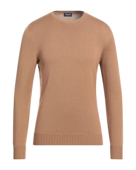 Drumohr Brown Sweater for men