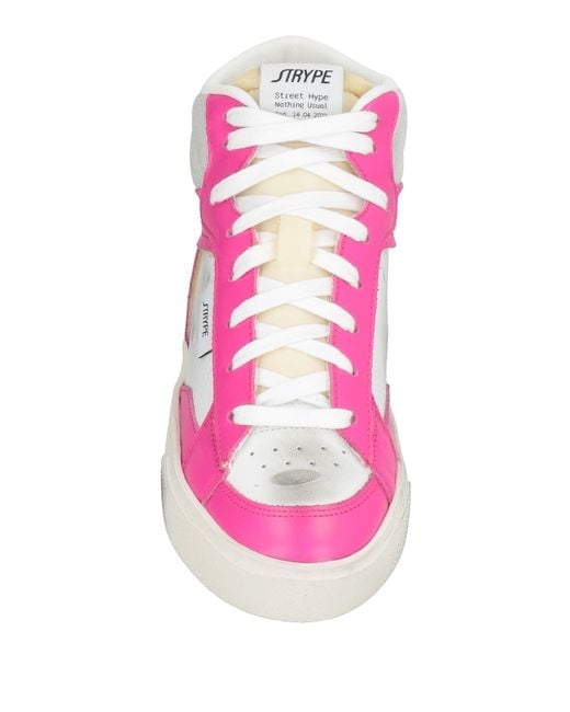 Strype Pink Trainers