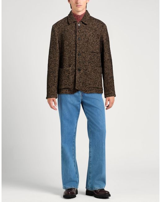 Paltò Brown Jacket for men