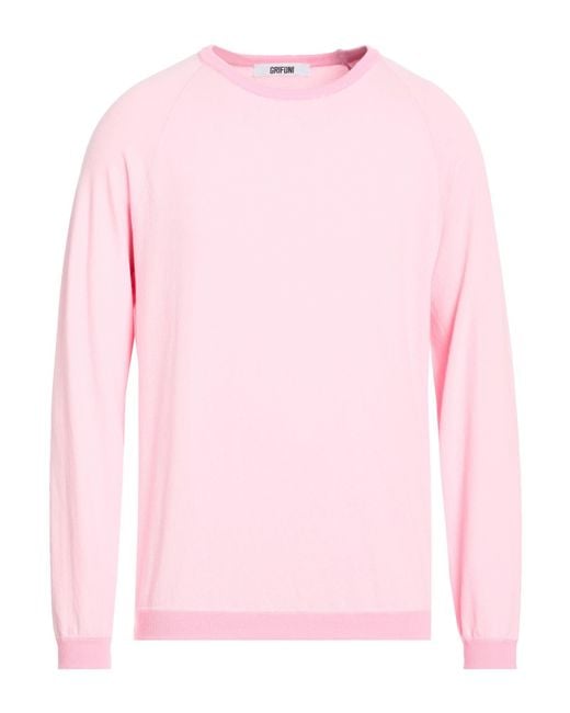 Grifoni Pink Jumper for men