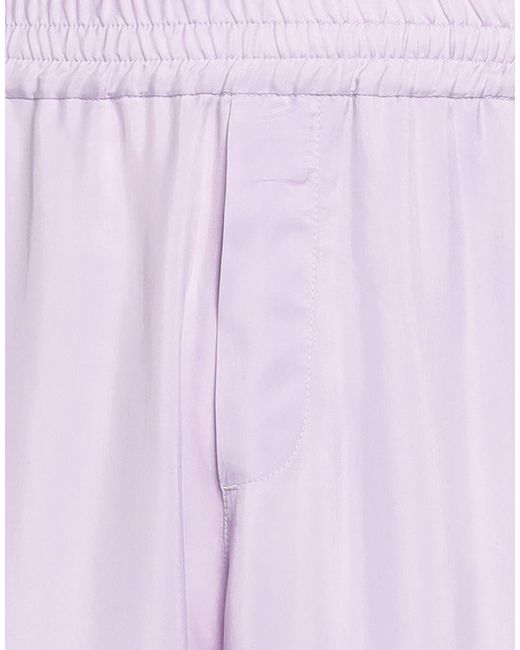 MSGM Purple Trouser for men