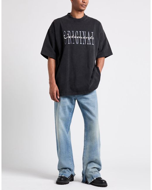 T-Shirt Vetements pour homme en coloris Black
