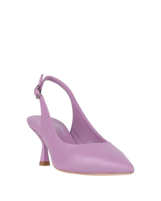 SARA SCHEKER Purple Pumps