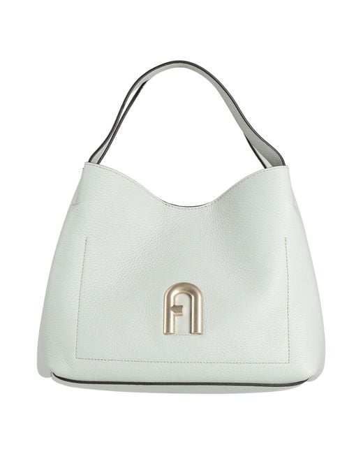 Furla White Handbag Leather