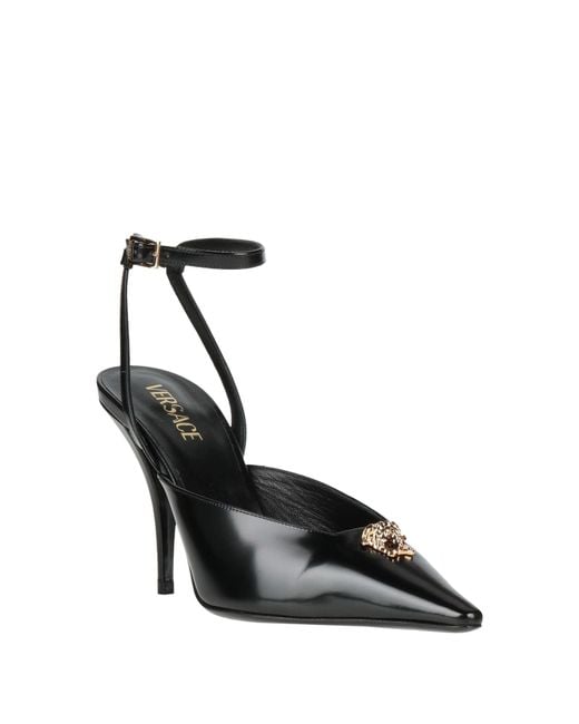 Versace Black Pumps