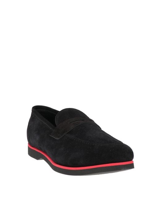 Kiton Black Loafers Calfskin for men