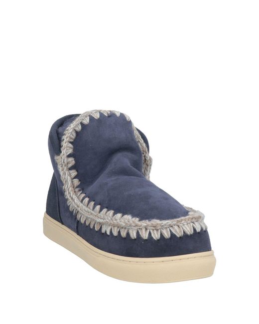 Mou Blue Ankle Boots
