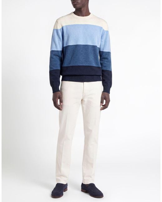 Cashmere Company Blue Jumper for men