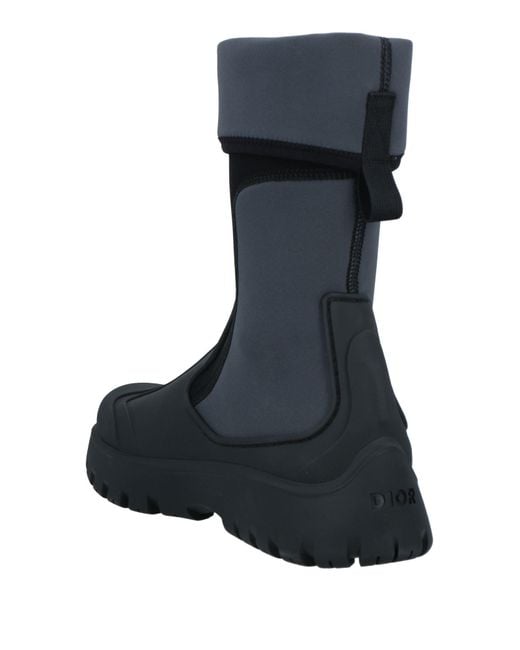 Dior Black Ankle Boots for men