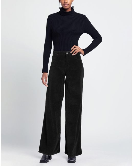XT STUDIO Black Pants Cotton