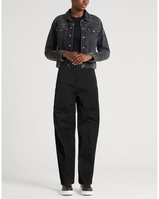 Yehuafan Black Pants Cotton