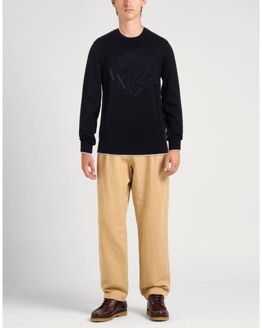 ARMANI EXCHANGE Blue Jumper for men
