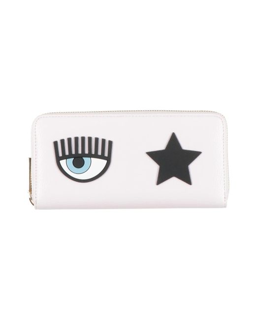 Chiara Ferragni White Wallet