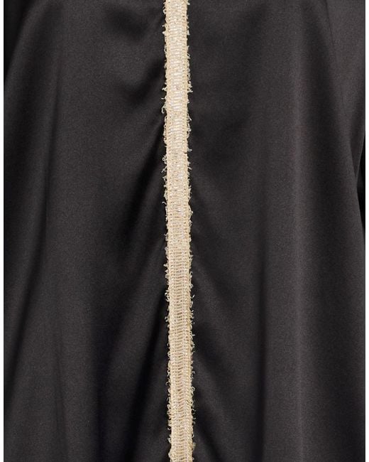 Gran Sasso Black Top Silk, Elastane