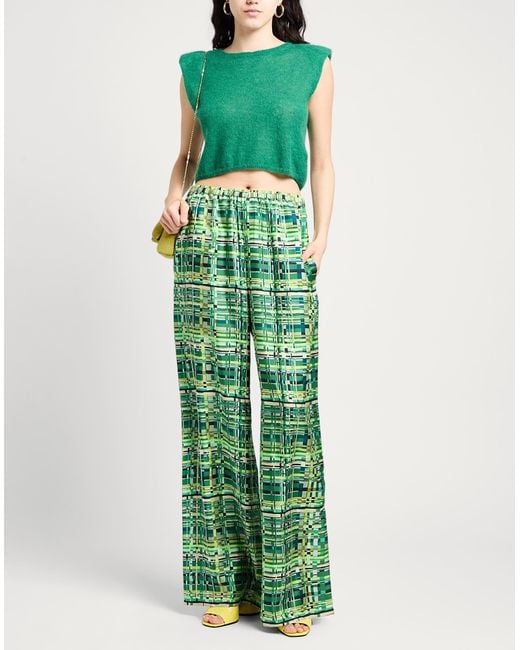 Ferragamo Green Trouser