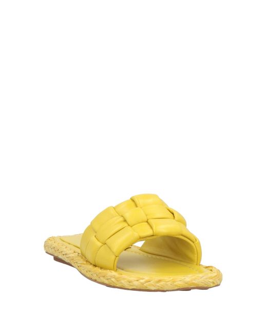 Ash Yellow Sandals