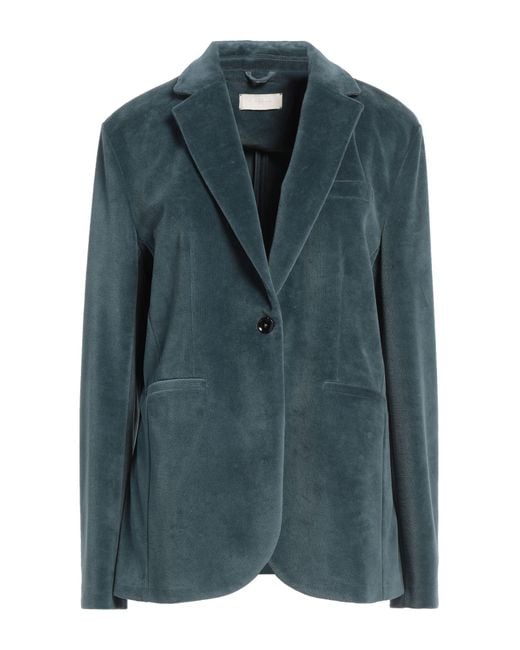 Circolo 1901 Blue Blazer Cotton, Polyester