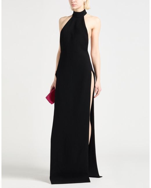 Monot Black Maxi Dress Polyester