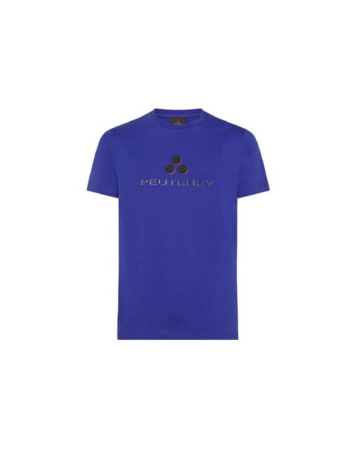 Peuterey T-shirts in Blue für Herren