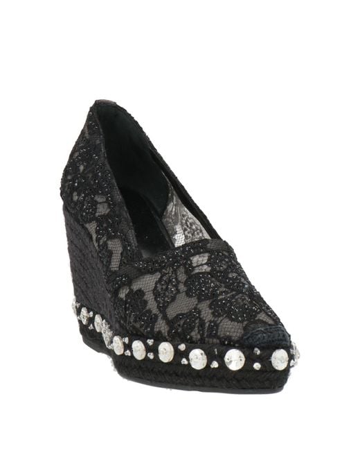 Le Silla Black Espadrilles