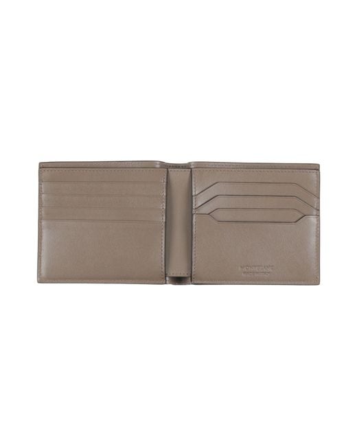 Montblanc Brown Wallet Leather for men