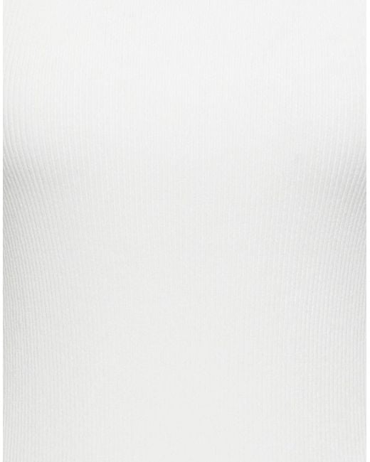 Camiseta de tirantes Maje de color White