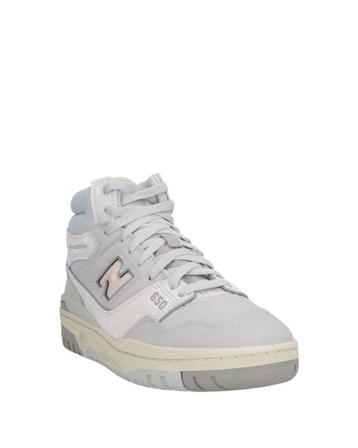 New Balance White Trainers
