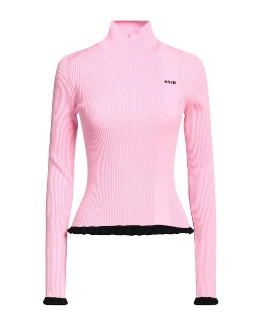 Cuello alto MSGM de color Pink