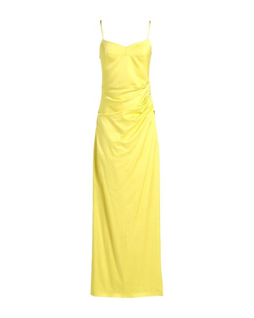Vestido largo GAUGE81 de color Yellow