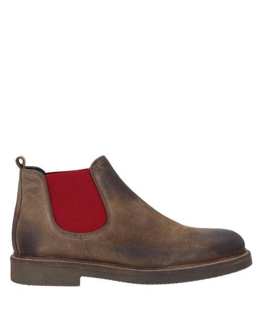 Exton Brown Ankle Boots for men